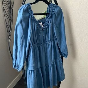 Light jean dress